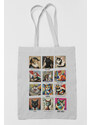 BHarts Design Művészet és Macskák vászontáska/ Tote Bag