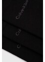Calvin Klein zokni 3 pár fekete, női, 701226676