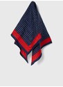 Polo Ralph Lauren gyapjú sál sötétkék, mintás, 712926106