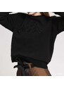 Női kapucnis pulóver Kappa Logo Tape Barge Black