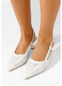 Zapatos Giovanna fehér női szling