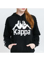 Női kapucnis pulóver Kappa Banda Hurtados Black