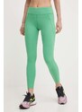 Reebok edzős legging Lux zöld, sima, 100076188