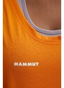 Mammut sport top Massone Sport női, narancssárga