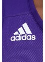 adidas Performance kifordítható edzős póló 3G Speed lila, DY6591