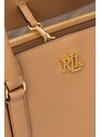 Lauren Ralph Lauren bőr táska bézs