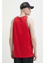 DC t-shirt Shy Town piros, férfi, ADYKT03230