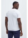 Napapijri pamut póló S-Kreis fehér, férfi, nyomott mintás, NP0A4HQR0021