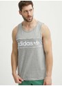 adidas Originals pamut póló szürke, férfi, IR9342