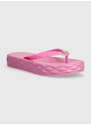 Guess flip-flop rózsaszín, női, platformos, E4GZ26 BB00F