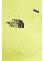 The North Face sportos póló Mountain Athletics zöld, nyomott mintás, NF0A87CGRIQ1