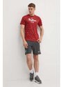 Nike t-shirt Philadelphia Phillies piros, férfi, nyomott mintás