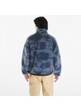 Férfi kabát The North Face Denali X Jacket Blue Dusk Low-Fi Hi-Tek Dye Print