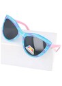 Polarzone Kék gyerek macskaszem polarizált napszemüveg "Lolly" (5-8 év)
