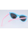 Polarzone Kék gyerek macskaszem polarizált napszemüveg "Lolly" (5-8 év)