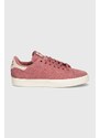 adidas Originals velúr sportcipő Stan Smith Cs bordó, IF6945