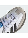 ADIDAS ORIGINALS Sportcipő 'Samba' szürke / fekete / fehér