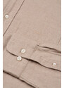 ING GANT REG FLANNEL MELANGE SHIRT DRY SAND