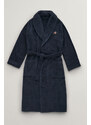 FÜRDŐKÖPENY GANT ARCHIVE SHIELD TERRY ROBE EVENING BLUE