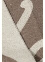 Karl Lagerfeld gyapjú sál barna, mintás, 246W3308