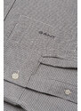 ING GANT REG HOUNDSTOOTH WOOL FLANNEL SHIRT WASHED OUT BLACK