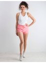 Yups Knitted shorts with pockets pink