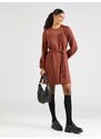 VILA Kötött ruhák 'VIEMMY' rozsdavörös