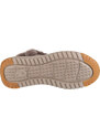Barna női Skechers On-The-Go Stellar - Cozy Step Velúr téli bokacsizma 144775-DKTP