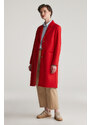 KABÁT GANT CLASSIC TAILORED WOOL COAT RUBY RED