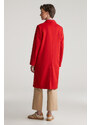 KABÁT GANT CLASSIC TAILORED WOOL COAT RUBY RED
