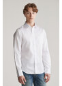 ING GANT SLIM SATEEN SHIRT WHITE