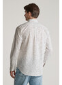 ING GANT REG MICRO PRINT SHIRT EGGSHELL