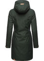 Ragwear Télikabátok 'Jannisa' barna / sötétzöld / fehér