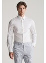 ING GANT SLIM STRETCH POPLIN SHIRT WHITE