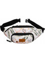 Rovicky krémszínű övtáska trópusi mintával R-WB26