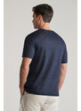 PÓLÓ GANT LINEN SS TSHIRT EVENING BLUE