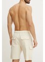OAS pamut rövidnadrág bézs, férfi, 5023