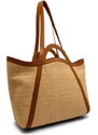 Coccinelle Shopper táska AMALIA bőr hozzáadásával