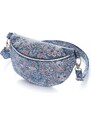 PAOLO PERUZZI Női bőr deréktáska | kék
