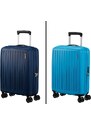 American Tourister REJOY négykerekű kék kabinbőröndök 153176