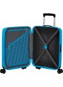 American Tourister REJOY négykerekű kék kabinbőröndök 153176