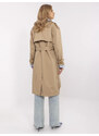 BASIC Bézs női trench kabát NM-PL-DD0369-C.81-dark beige