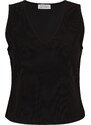 Guido Maria Kretschmer Women Top 'Laurentina' fekete