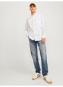 JACK & JONES Farmer 'JJIMIKE JJCOOPER' kék farmer