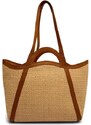 Coccinelle Shopper táska AMALIA bőr hozzáadásával