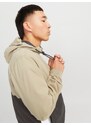 JACK & JONES Átmeneti dzseki 'JJERush' világosbarna / fekete