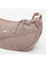 Nike Aura Crescent Crossbody Bag (4L) Mink Brown/ Mink Brown/ Matte Silver Universal