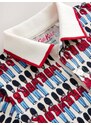 Next Póló 'Cath Kidston' világoskék / piros / fekete / fehér