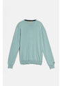 PULÓVER WOOLRICH LOGO COTTON CREWNECK