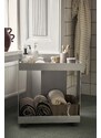 ferm LIVING kerekes bútor Lager Trolley szürke